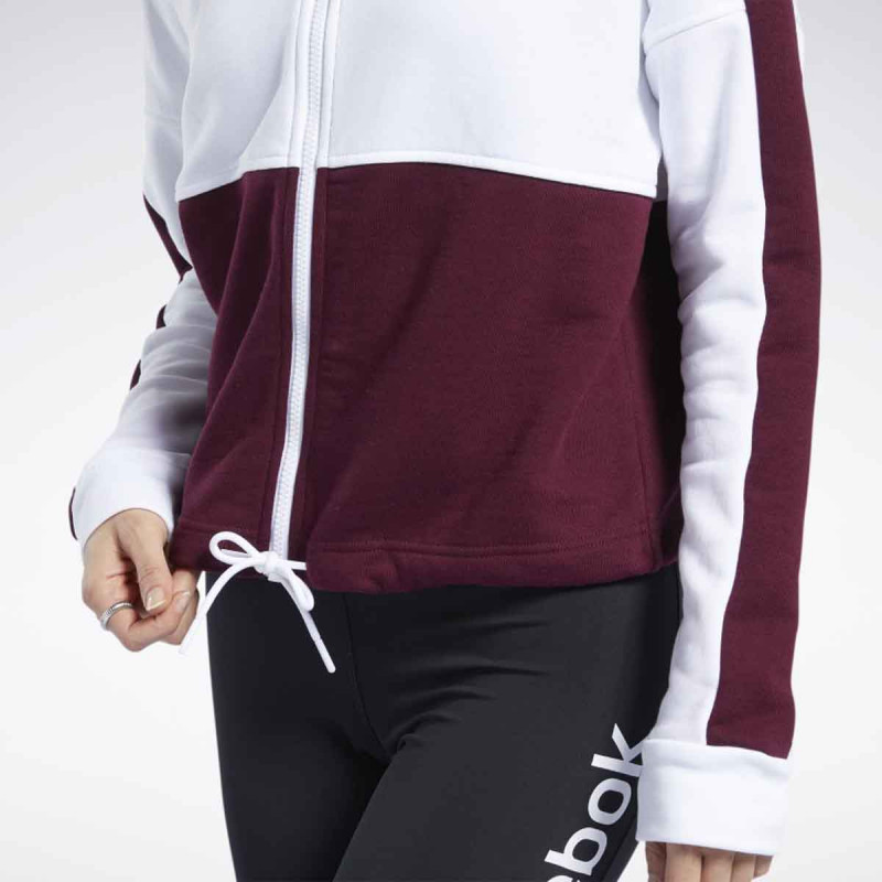 DUKS REEBOK TE LINEAR LOGO FT FULLZIP W 