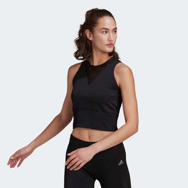 TOP ADIDAS AEROKNIT CROP W 
