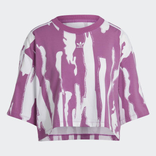 MAJICA ADIDAS TSHIRT CROP AOP W 