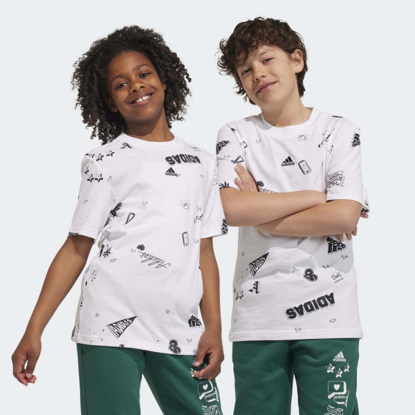 MAJICA ADIDAS J BLUV Q3 AOPT BG 