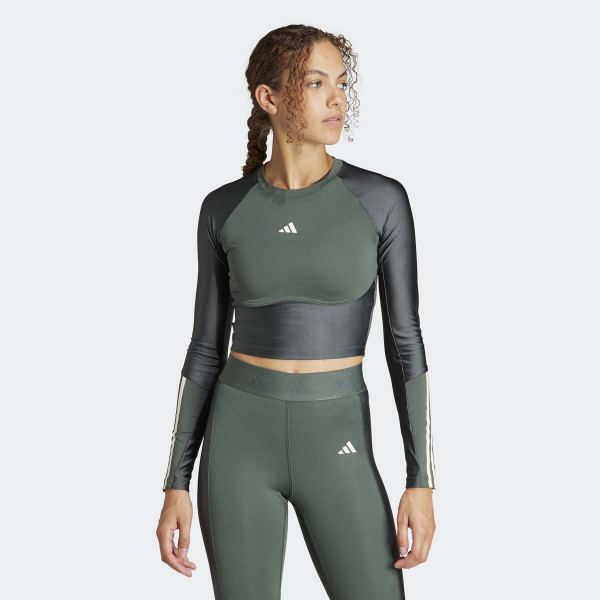 MAJICA ADIDAS HYGLM CRO LS Q1 W 