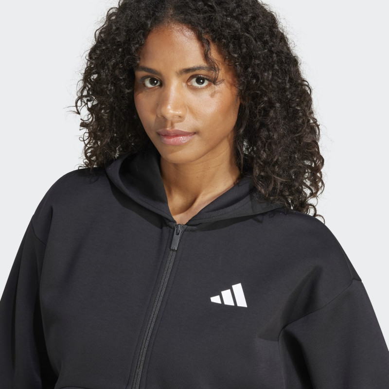 DUKS ADIDAS FUTURE ICONS 3-STRIPES FULL-ZIP HOODIE W 