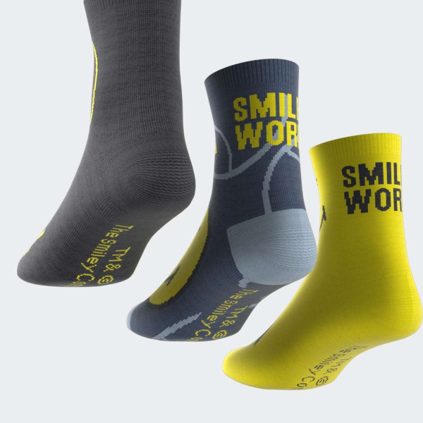 CARAPE ADIDAS SMILEY SOCKS U 