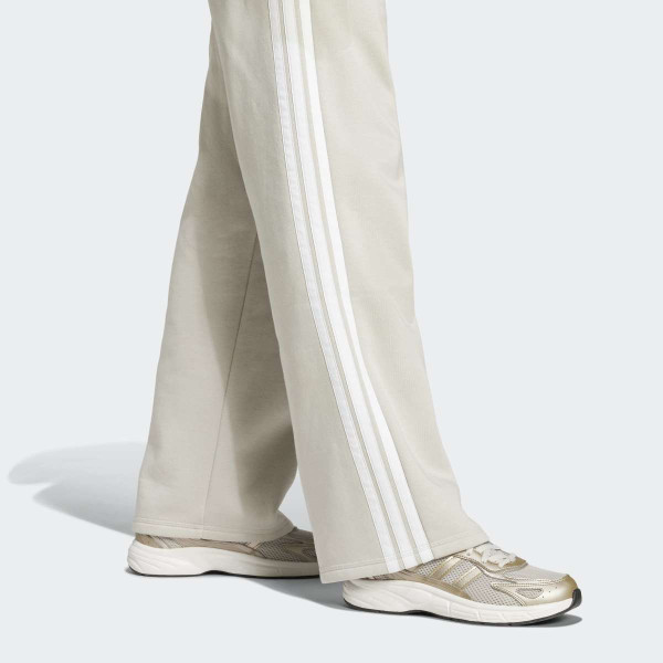 D.DEO ADIDAS ESSENTIALS 3-STRIPES OPEN-HEM FLEECE PANTS W 