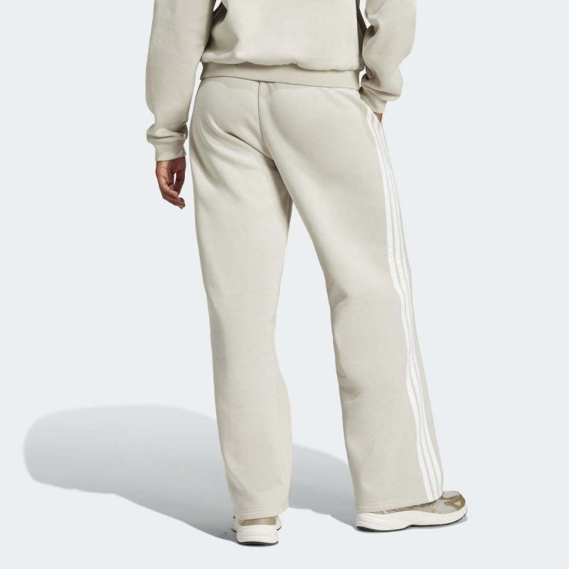 D.DEO ADIDAS ESSENTIALS 3-STRIPES OPEN-HEM FLEECE PANTS W 