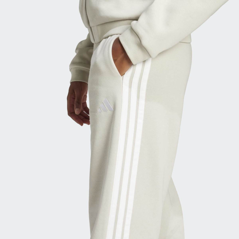 D.DEO ADIDAS ESSENTIALS 3-STRIPES OPEN-HEM FLEECE PANTS W 