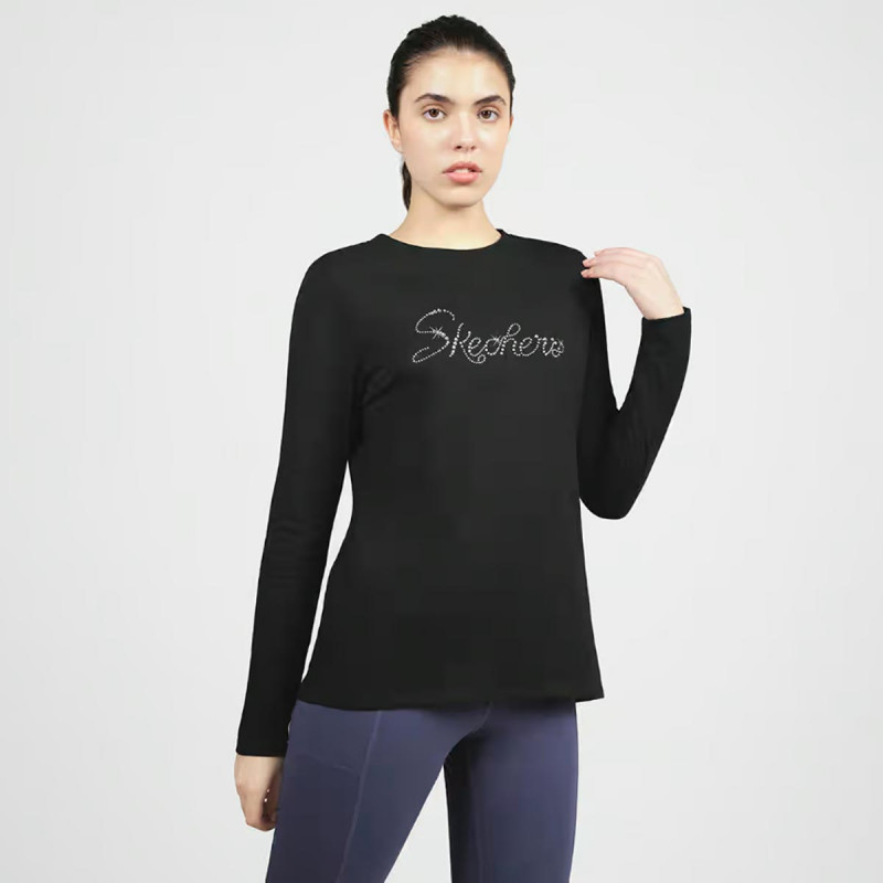 MAJICA SKECHERS RHINESTONE QUEEN LS W 